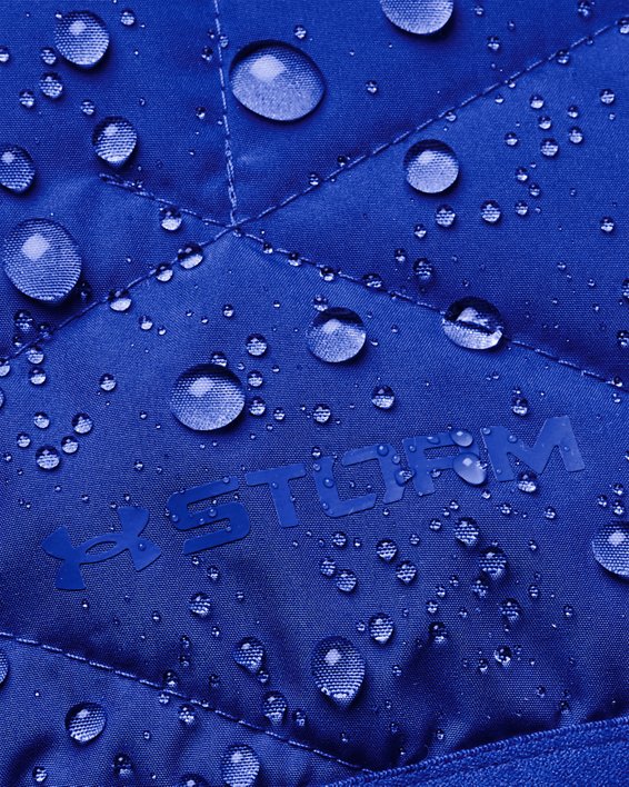 Men's UA Storm ColdGear® Reactor Golf Hybrid Jacket, Blue, pdpMainDesktop image number 6